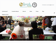 Tablet Screenshot of laurahluna.com